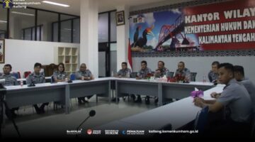 Kanwil Kemenkumham Kalteng Ikuti Pembukaan Latsar CPNS Tahun 2024 Secara Virtual