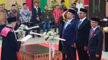 Tiga Pimpinan DPRK Aceh Tenggara Dilantik