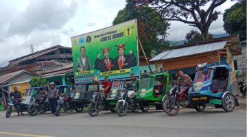 Para Abang Becak di Gayo Lues Dukung Paslon Bupati No.1 “GAESSS BERIMAN” Said Sani-Saini di Pilkada 2024