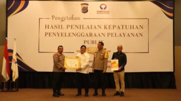 Polres Tanah Karo Kembali Raih Penghargaan Ombudsman RI 2024