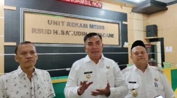 Bupati Agara Sidak Ke RSUD Sahudin Kutacane