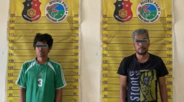 Dua Pria Terduga Pelaku Pungli Amankan Polsek Berastagi, di Jalur Wisata Air Panas Doulu
