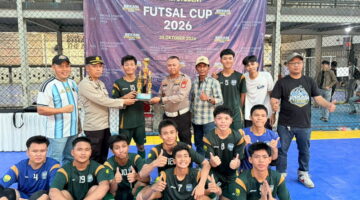 Turnamen Futsal Antarpelajar di Bekasi, Upaya Bangun Generasi Berprestasi dan Cinta Damai
